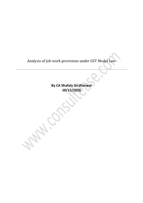 thumbnail of Goods sent for job work under GST