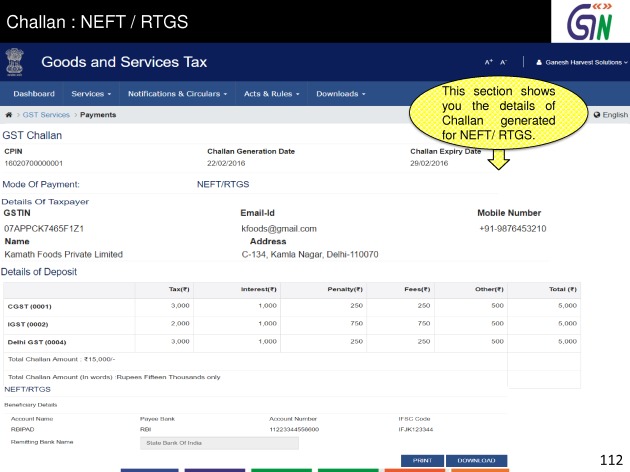 thumbnail of Preview of Return and Payment Mode.112