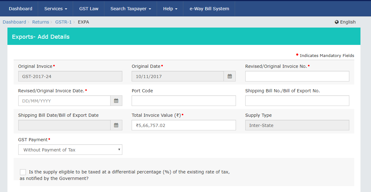 Goods & Service Tax (GST) _ User Dashboard - Google Chrome 2018-03-21 12.24.36