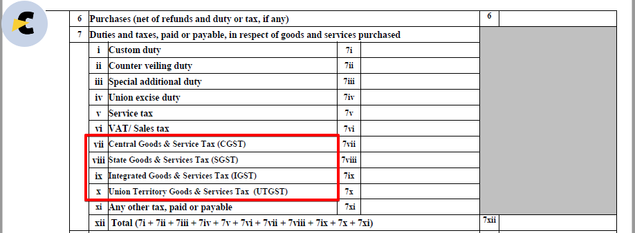 gst in itr 3 2