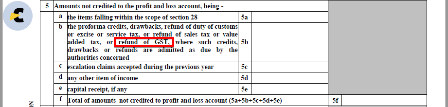 gst in itr 3 4