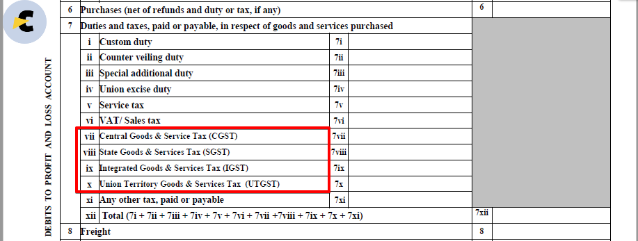 gst in itr 5 2