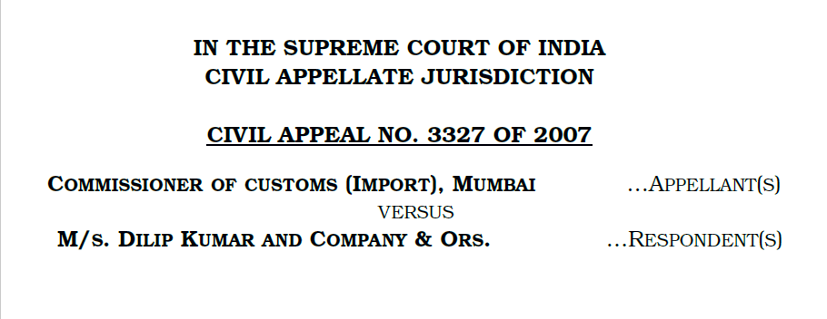 Exemption Notifications