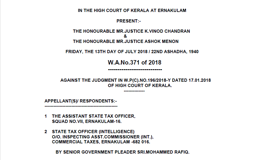 Declaration u/s 138 is Mandatory in case of Delivery Challan: High Court
