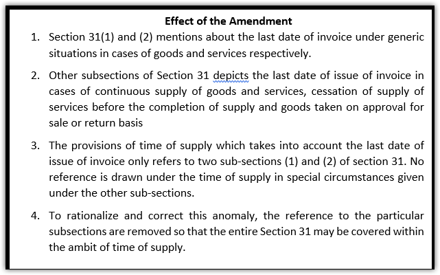 CGST Amendment Act 2018