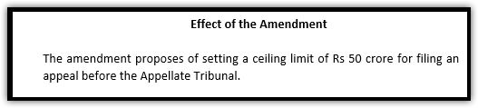 CGST Amendment Act 2018