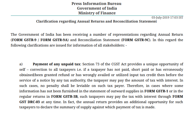 12 biggest Clarifications on Annual Return