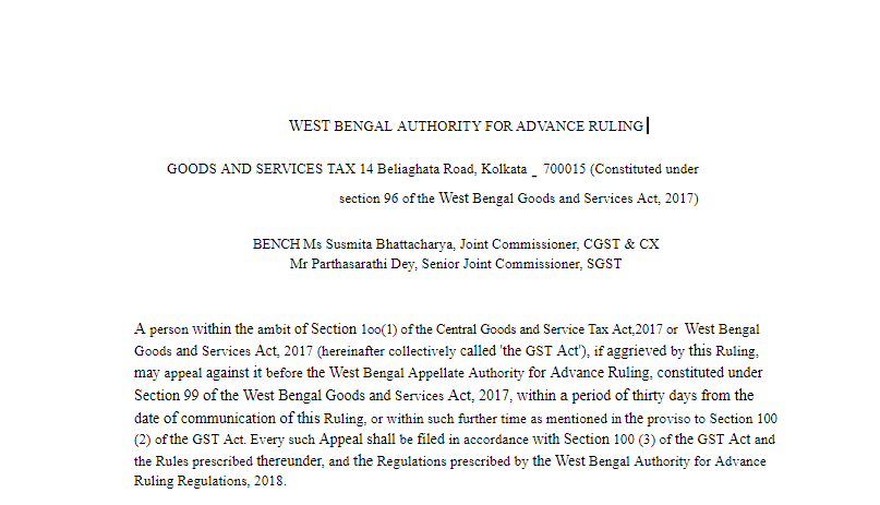 ITC can be claimed on leased goods transport vehicle