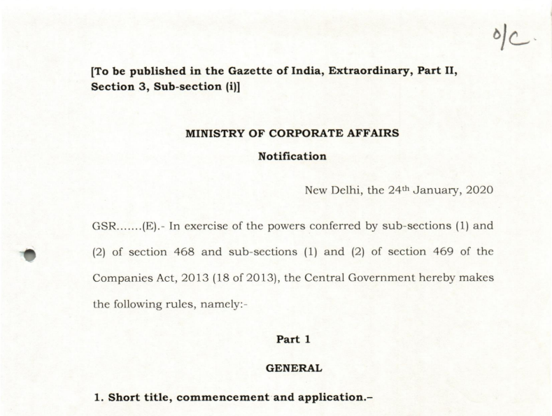 companies (winding up) rules 2020.