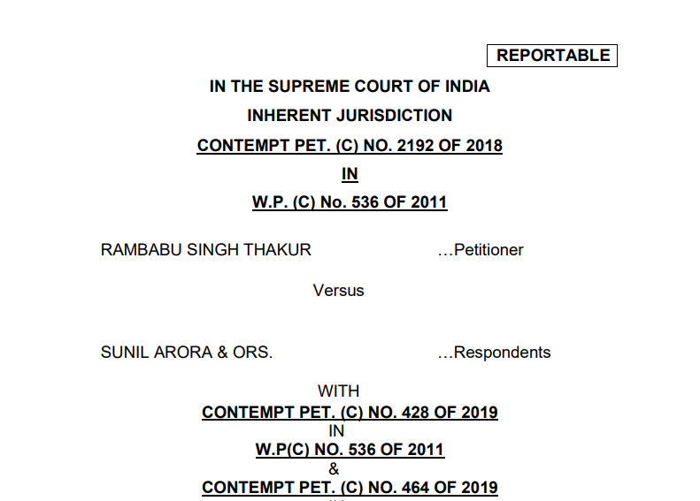 Supreme Court's Six Mandatory Directions To Political Parties To End Criminalisation Of Politics