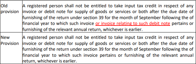 Amendments to CGST Act 2017 as brought in by Finance Bill 2020