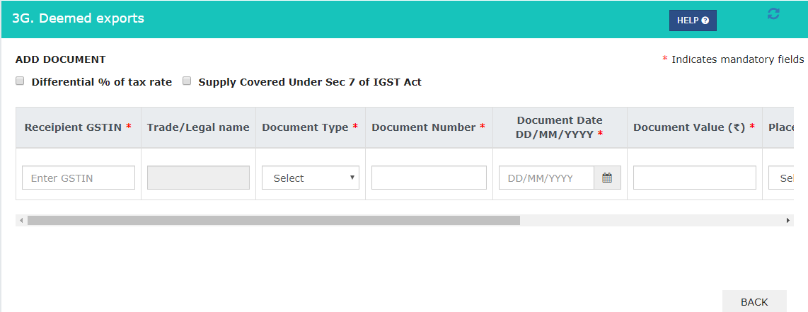 new GST return is live on the portal