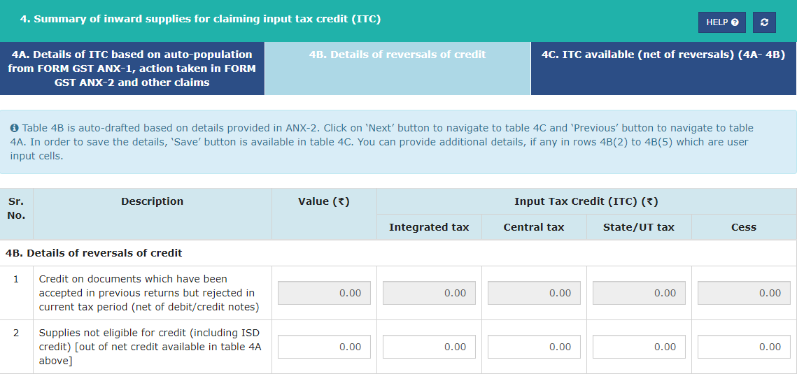 new GST return is live on the portal