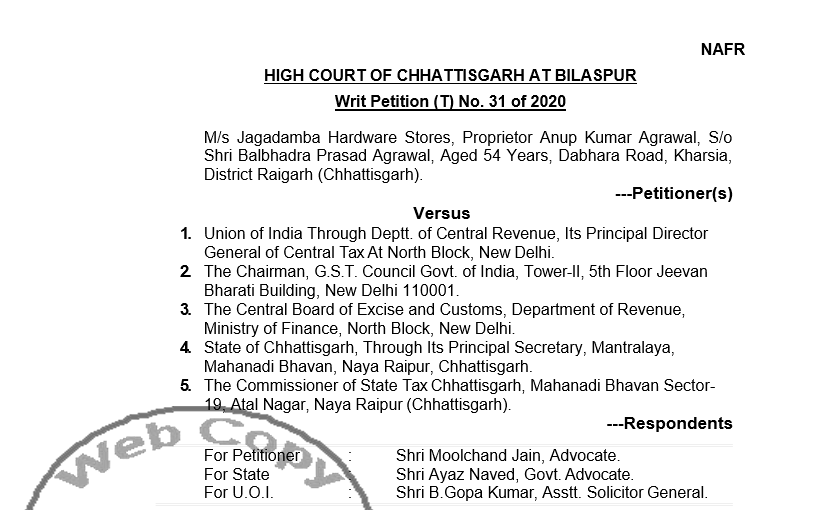 Writ Benefit can’t be extended to Indolent Persons 