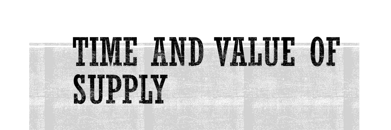 discussion on time and value of supply