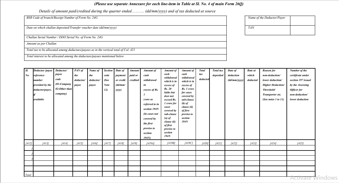 Notification for Deduction of TDS at Lower Rate