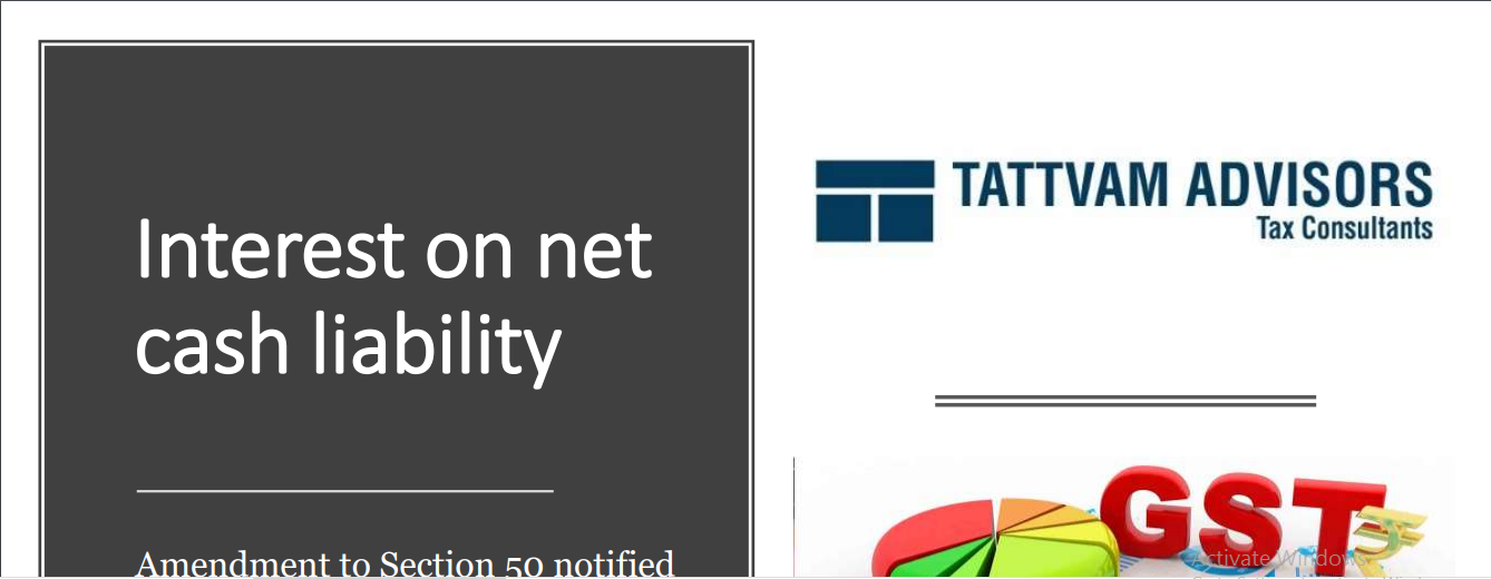 Interest on Net Cash Liability