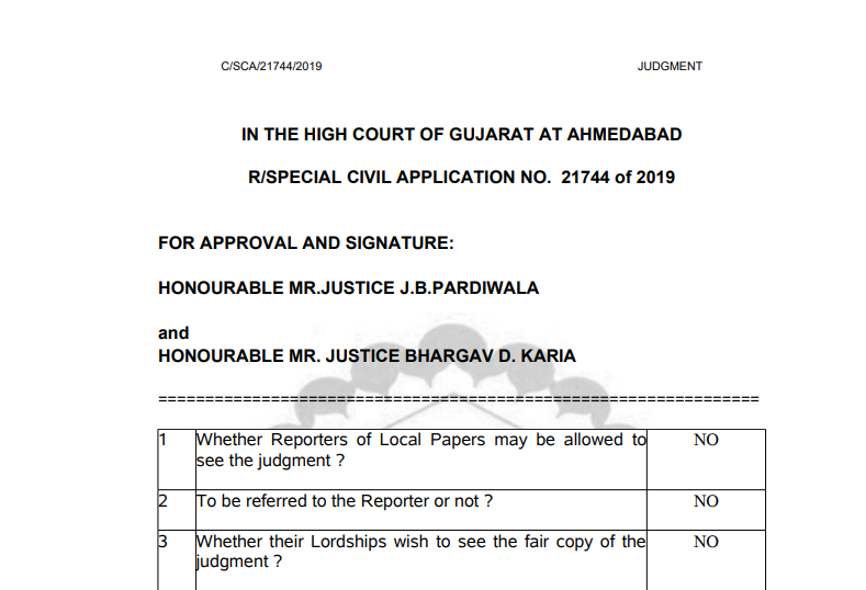 Gujarat HC in the case of Messrs Synpol Products Pvt. Ltd. Versus Union of India