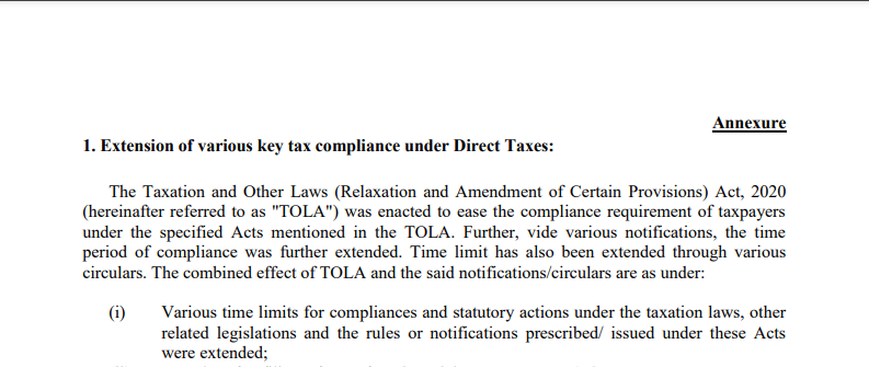 Tax exemption to ameliorate stress due to COVID-19