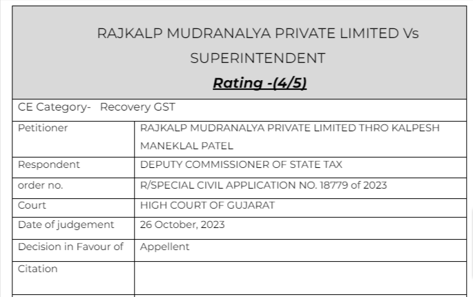 rajkalp cases
