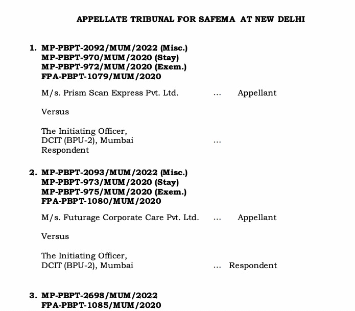 Benami law judgment 2024 